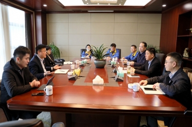 平湖市委常委、副市长戴振一行莅临8868体育首页登录调研指导